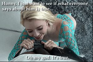 She had to find out for herself